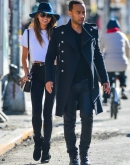 John Legend & Chrissy Teigen Get Kissy in NYC - March 12
