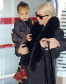 Kim Kardashian Bring Daughter North West to Hotel - March 12