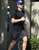 Chris Martin Goes Jogging in Hollywood Hills - March 15
