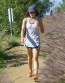 Lucy Hale Goes Hiking at Runyon Canyon Park - March 13