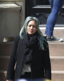 Hilary Duff Leaves Her Brooklyn Home - April 3