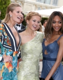 Petra Nemcova, Jourdan Dunn and Toni Garrn at amfAR's 22nd Cinema Against AIDS Gala - May 21