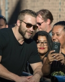 Jai Courtney is seen at the 'Jimmy Kimmel Live! Show - June 25