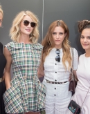 Rosie Huntington-Whiteley and Riley Keough at Paris Fashion Week Haute Couture Fall/Winter 2015/2016 "Dior" Show - July 6