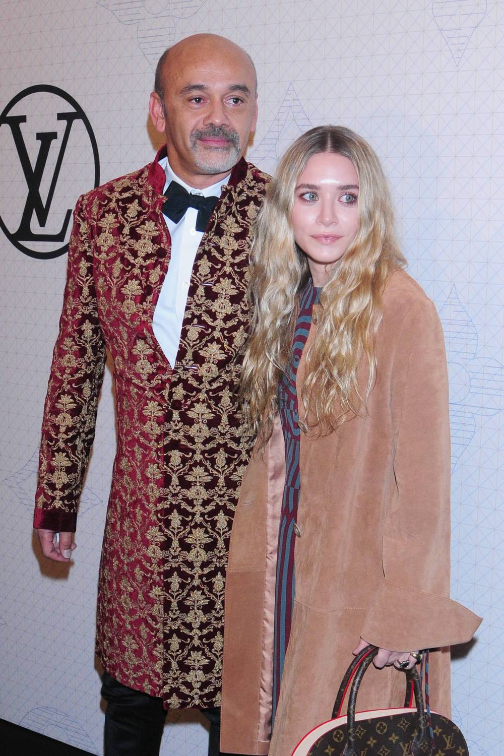 Ashley Olsen arrives with Christian Louboutin at Louis Vuitton Celebrates Monogram - November 7th