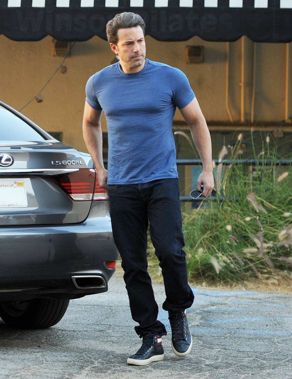 Ben Affleck Looking Buffs in Santa Monica - November 6th