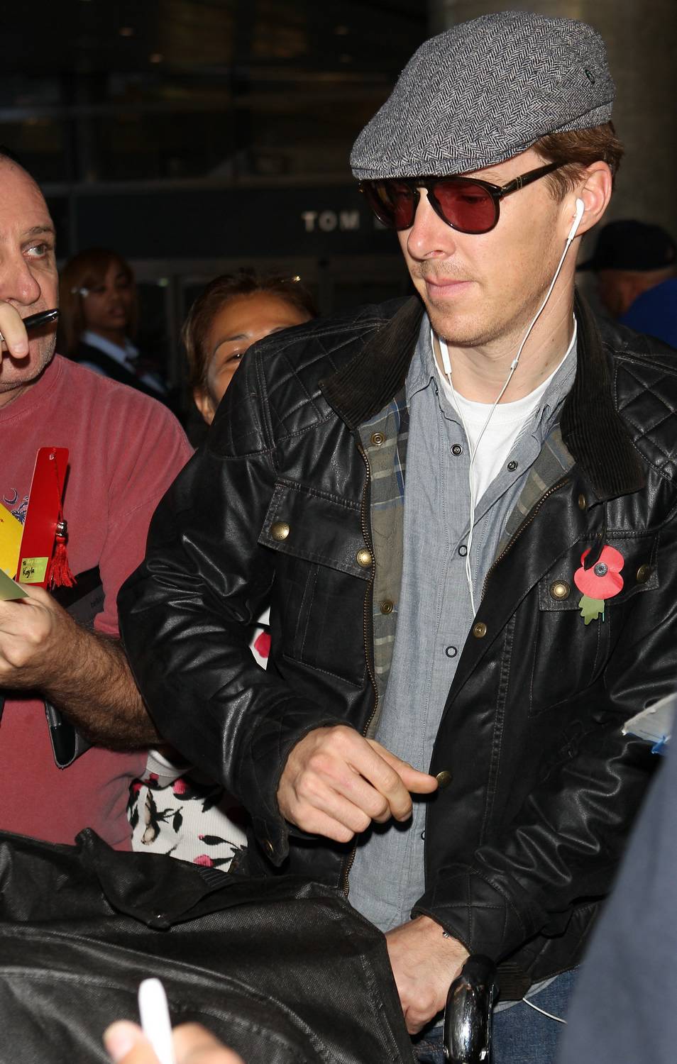 Benedict Cumberbatch is spotted at LAX - November 7