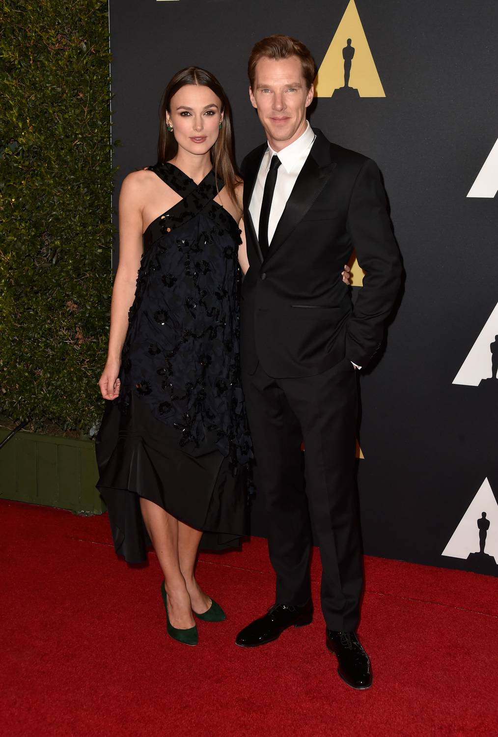 Actors Benedict Cumberbatch and Keira Knightley attend 2014 Governors Awards - November 8
