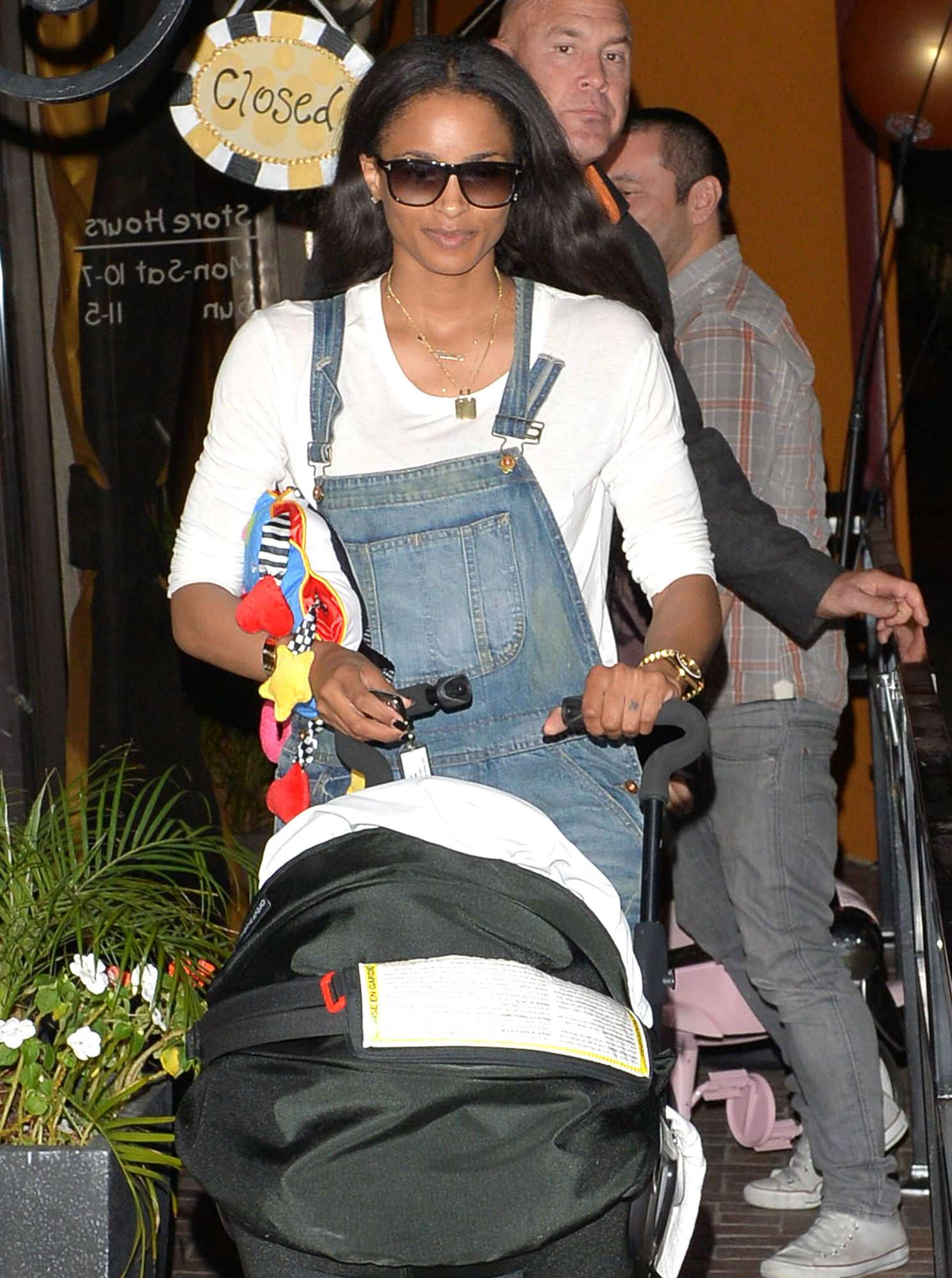 Ciara and Baby Future Wilburn Shop At Bel-Bambini - November 11