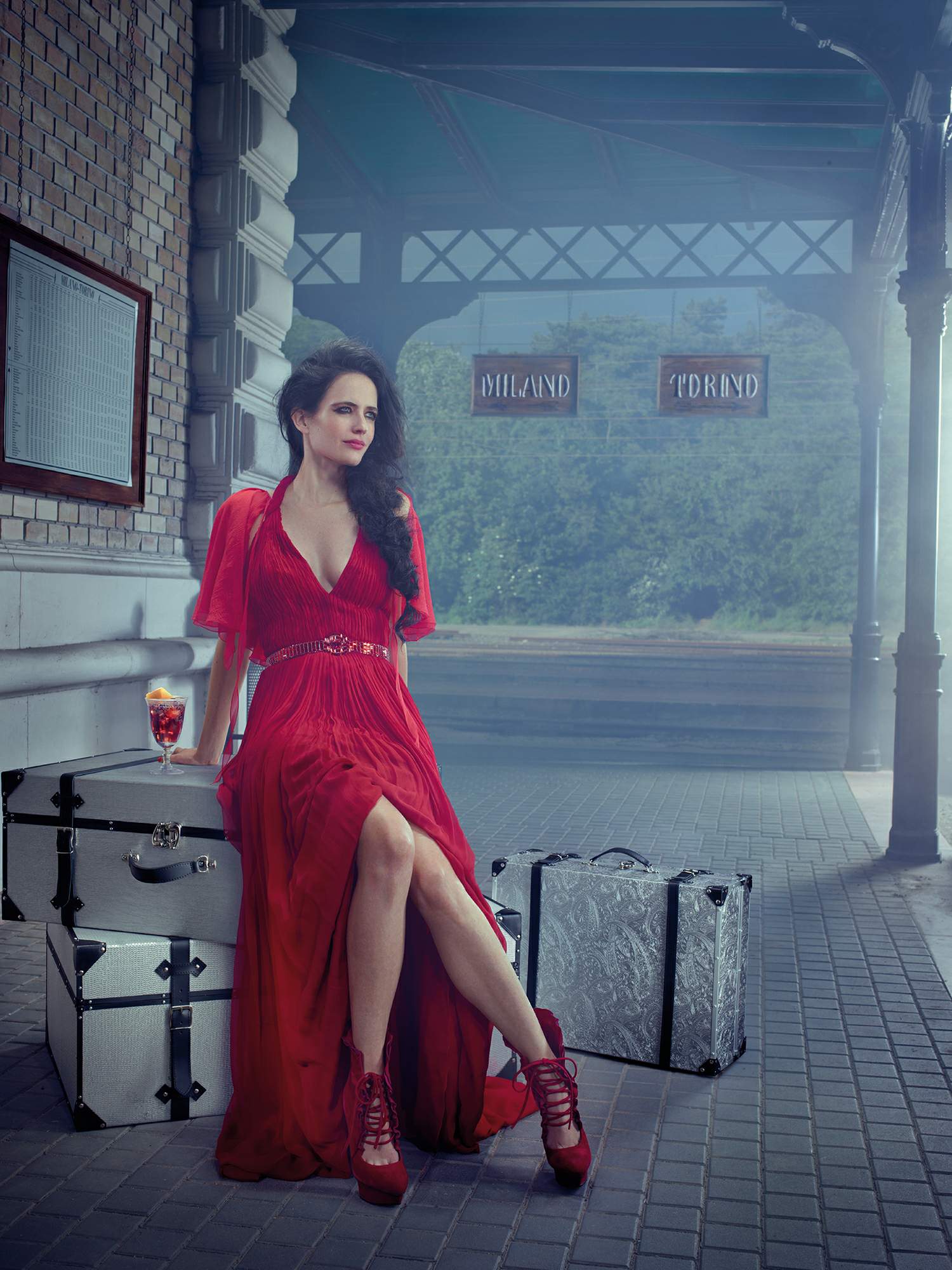 Eva Green Campari Calendar Photoshoot 2015
