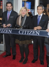 Kelly Clarkson cuts the ribbon for the Citizen Watch Company Global Flagship Store Grand Opening - November 19