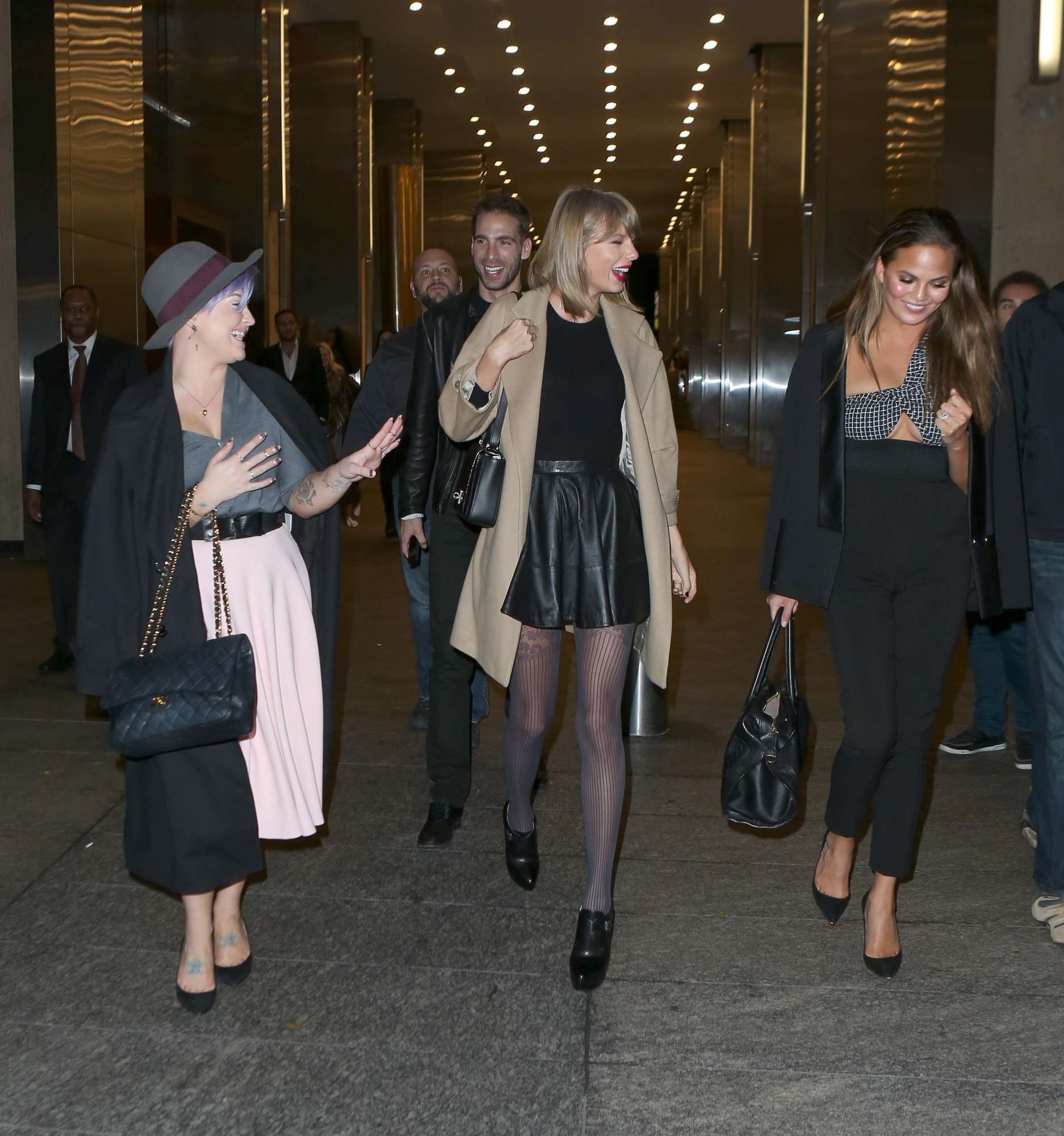 Taylor Swift, Kelly Osbourne and Chrissy Teigen In New York - November 11