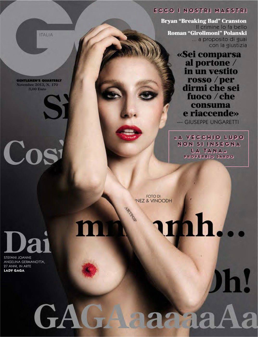 Celebrities bare it all on magazine covers