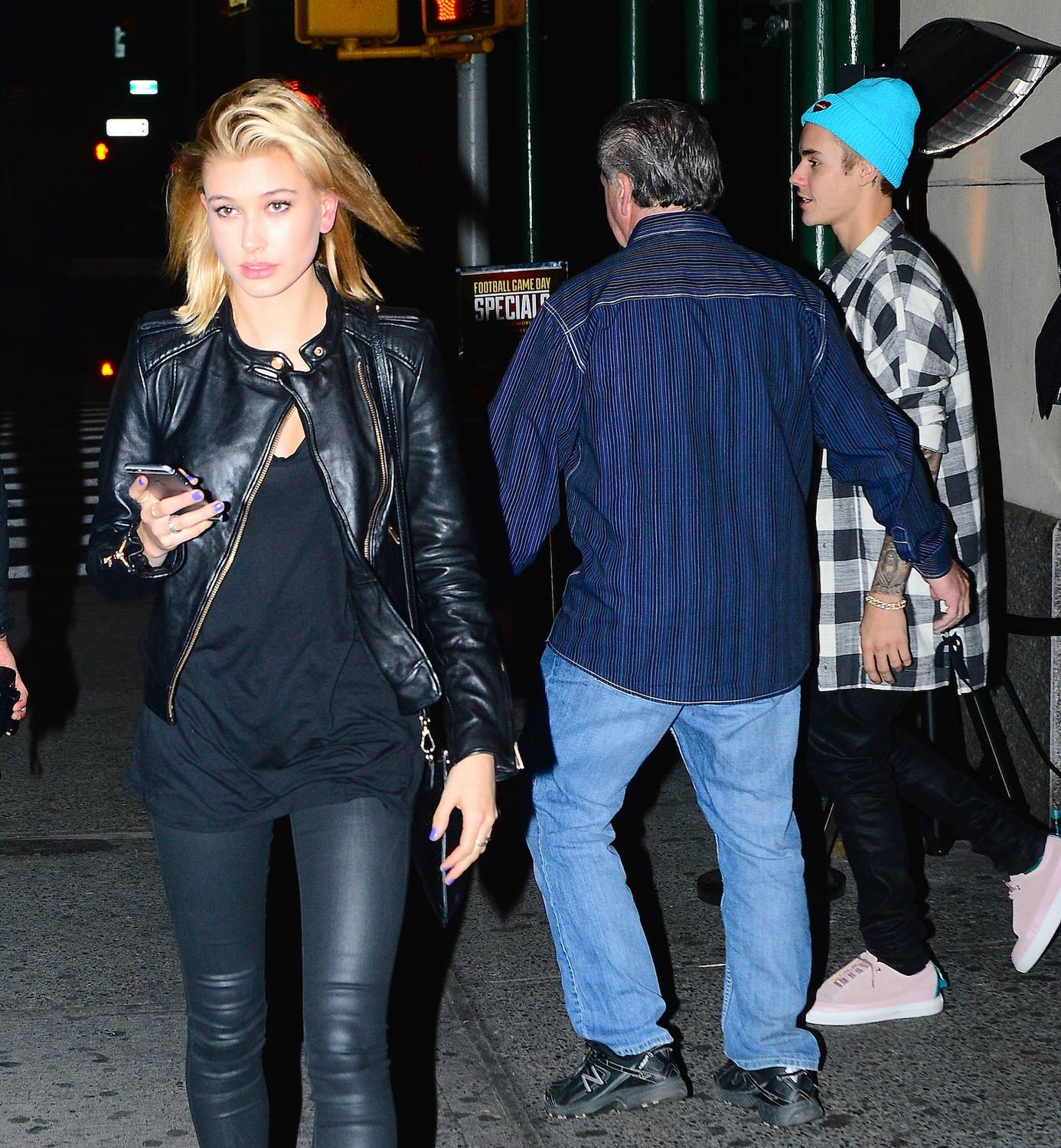 Justin Bieber & Hailey Baldwin at Pastor Carl Lent'z Birthday Celebration - November 6