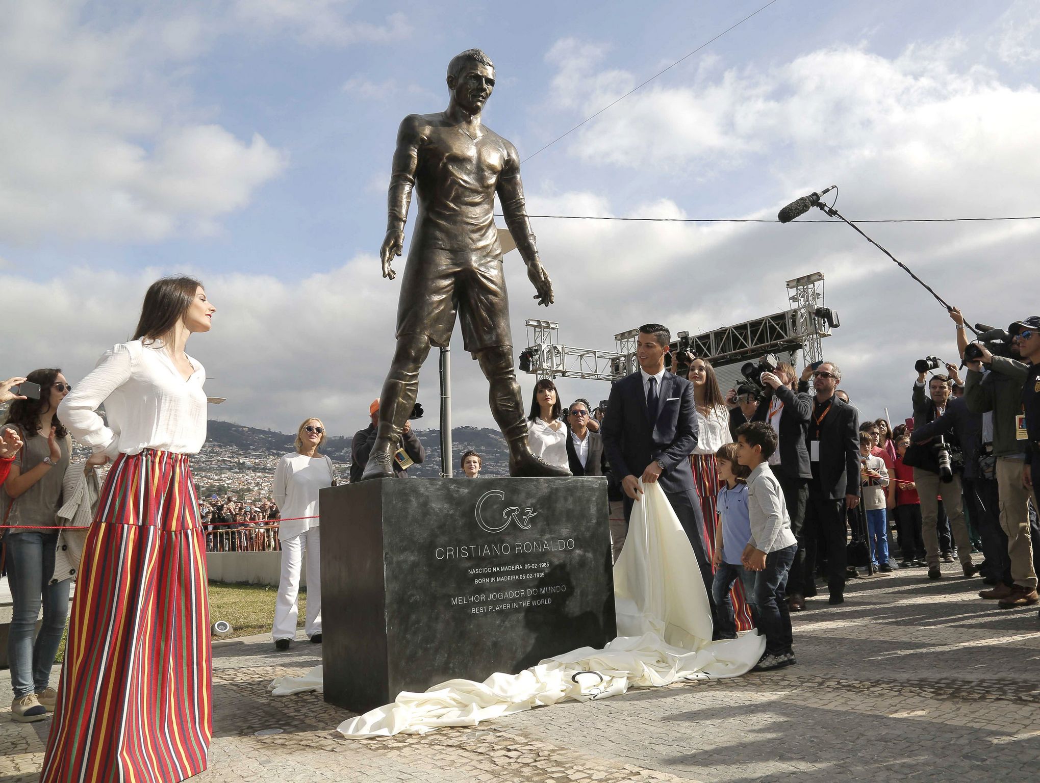Cristiano Ronaldo in Madeira, Portugal - December 22