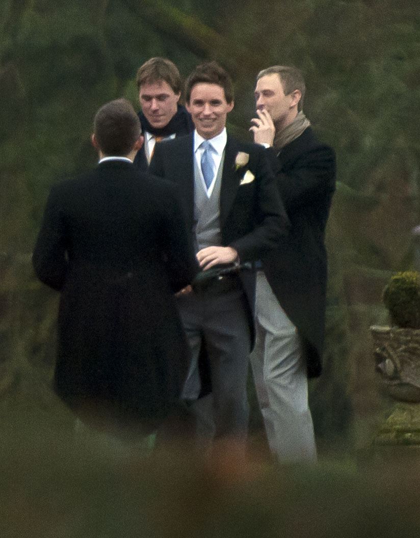 Eddie Redmayne at Babbington House - December 15