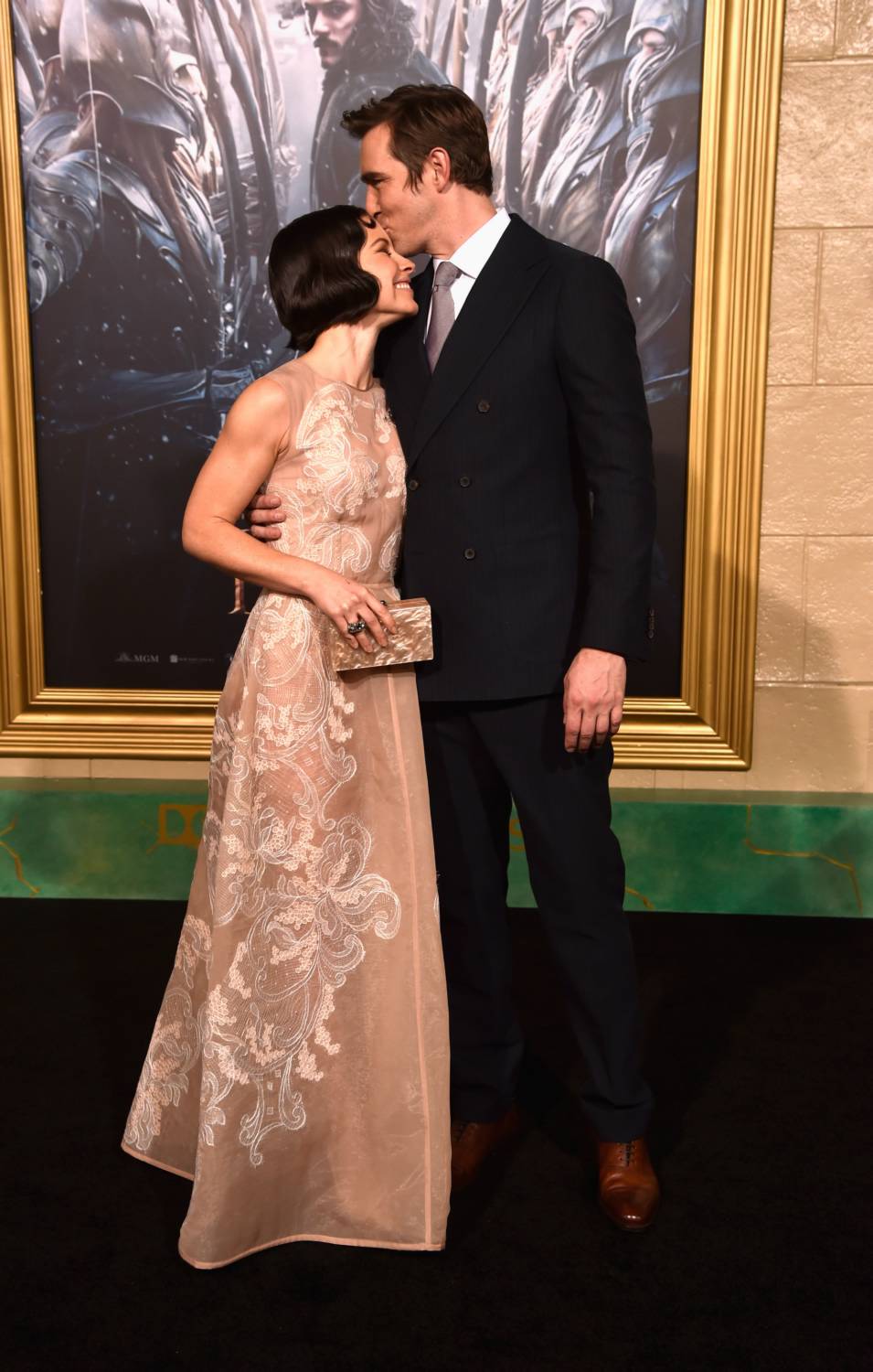 Evangeline Lilly and Lee Pace at 'The Hobbit: The Battle of the Five Armies' LA Premiere - December 9