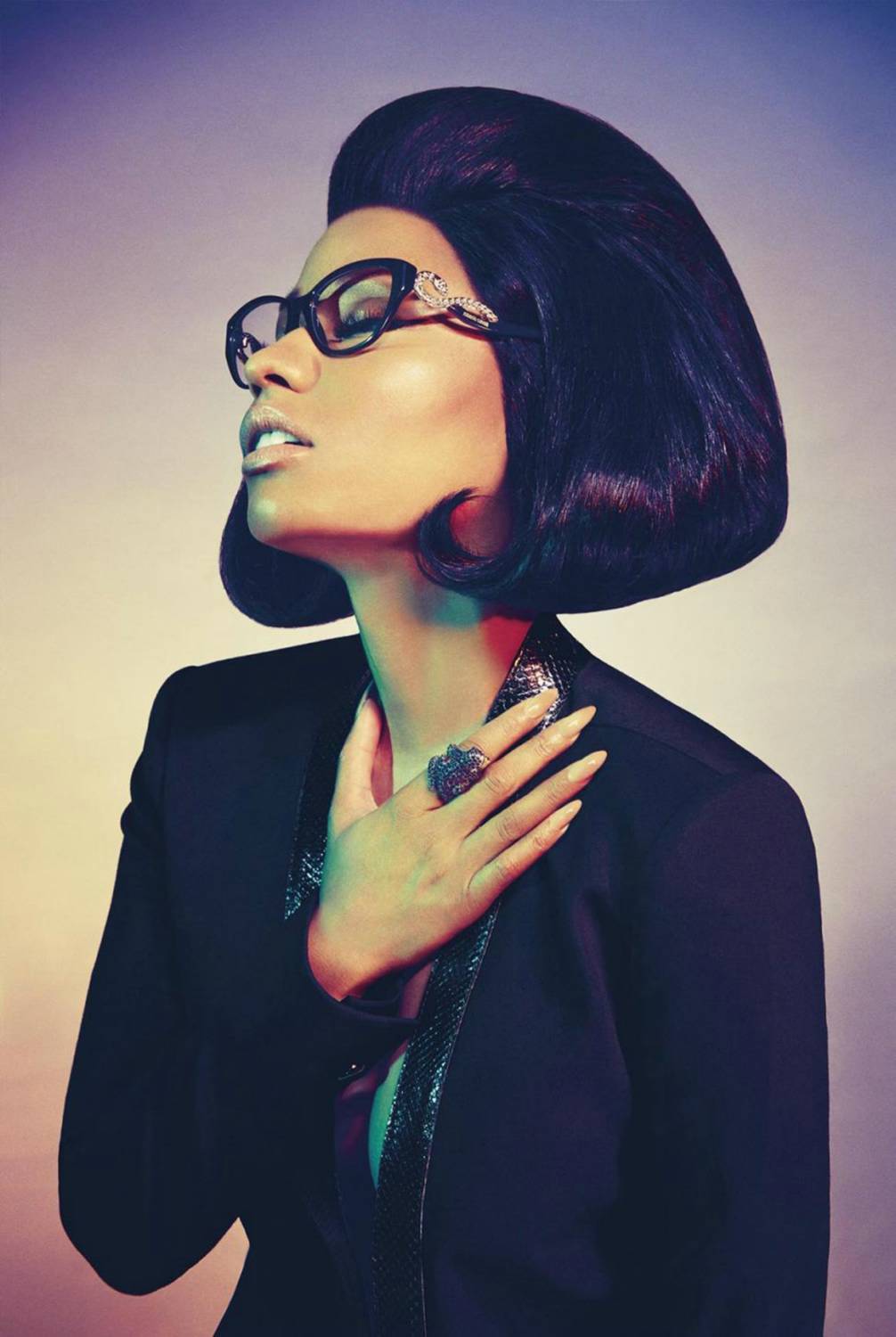 Nicki Minaj has been unveiled as the new face of Roberto Cavalli's spring/summer 2015 campaign.