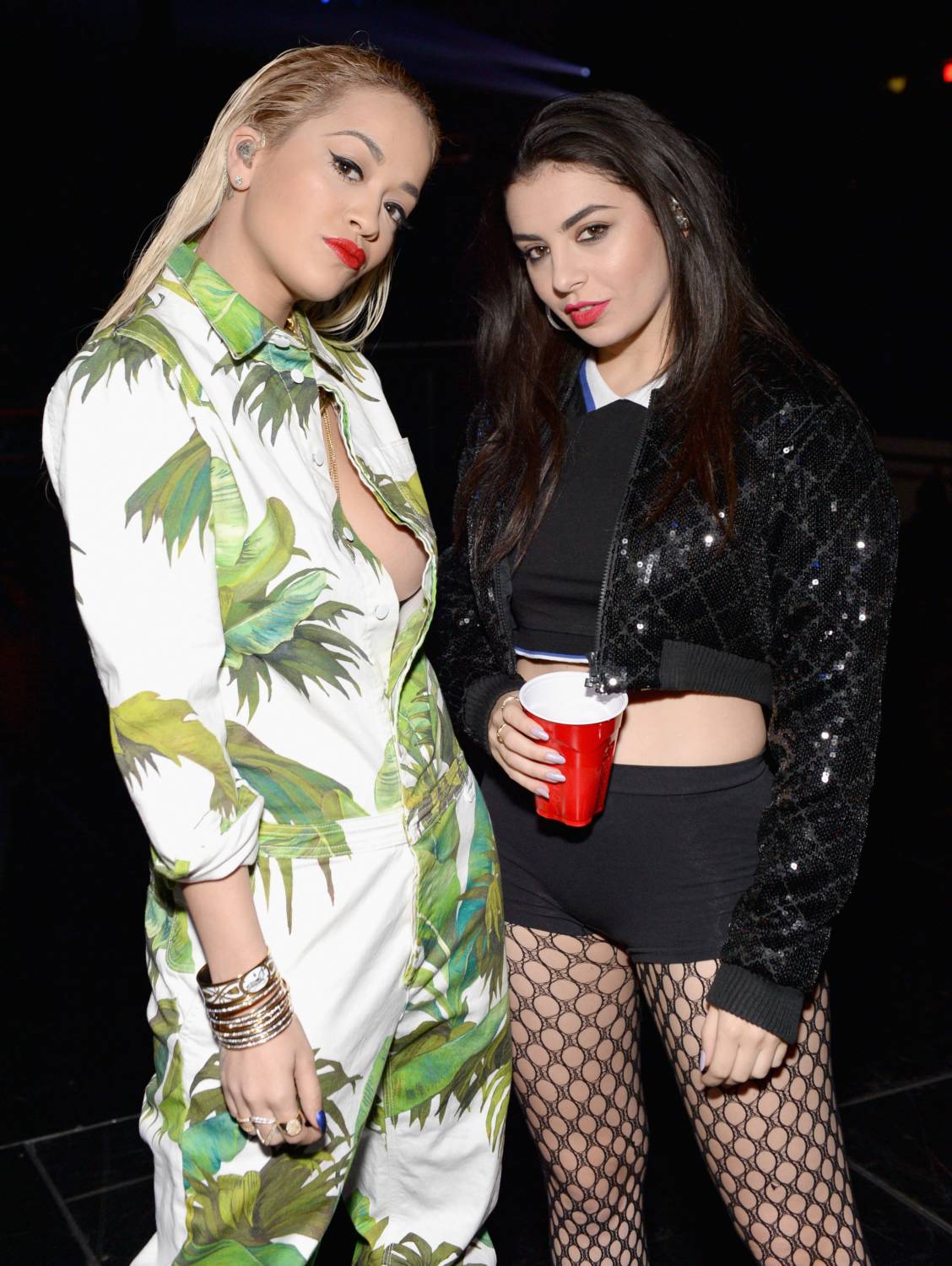 Singers Rita Ora, Iggy Azalea, Charli XCX & Meghan Trainor Shine at 103.5 KISS FM's Jingle Ball 2014 - December 18