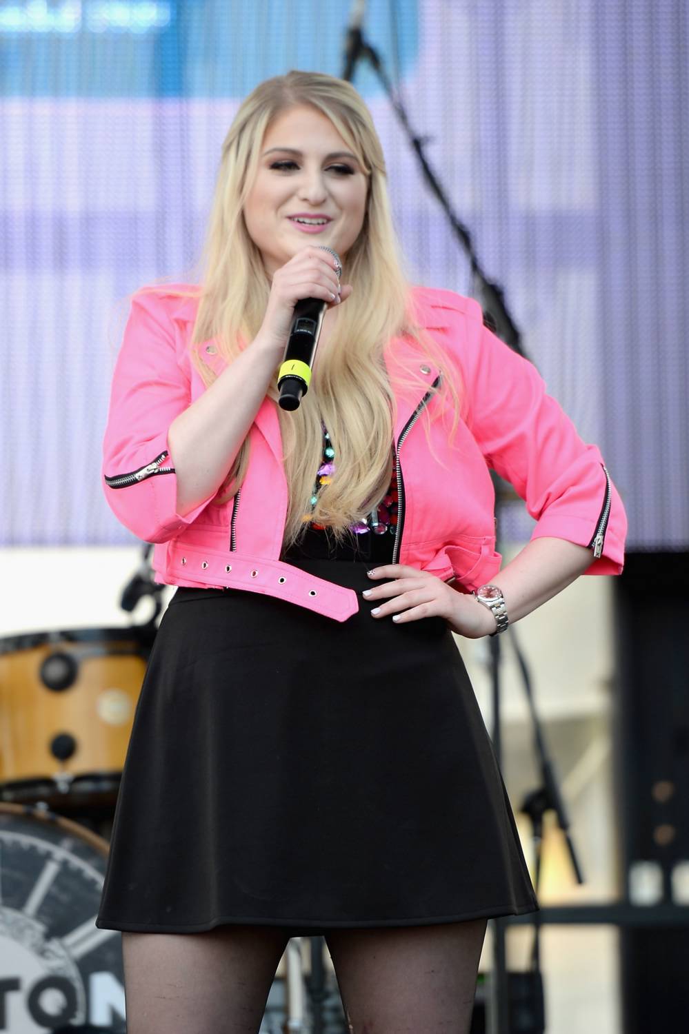 Meghan Trainor attends Y100's Jingle Ball 2014 at BB&T Center on December 21, 2014 in Miami, FL.