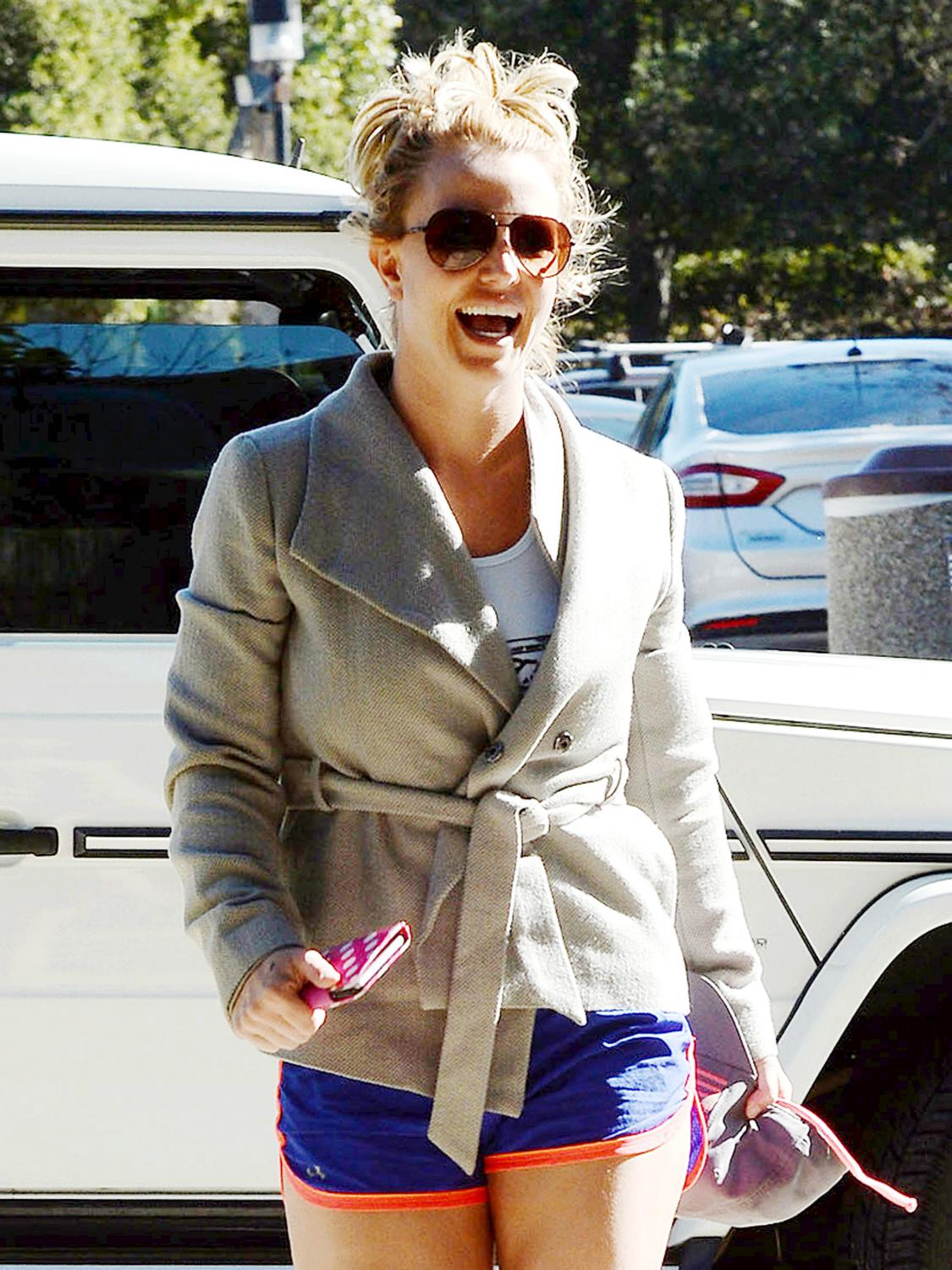 Britney Spears Hits Equinox Gym for Workout - January 21