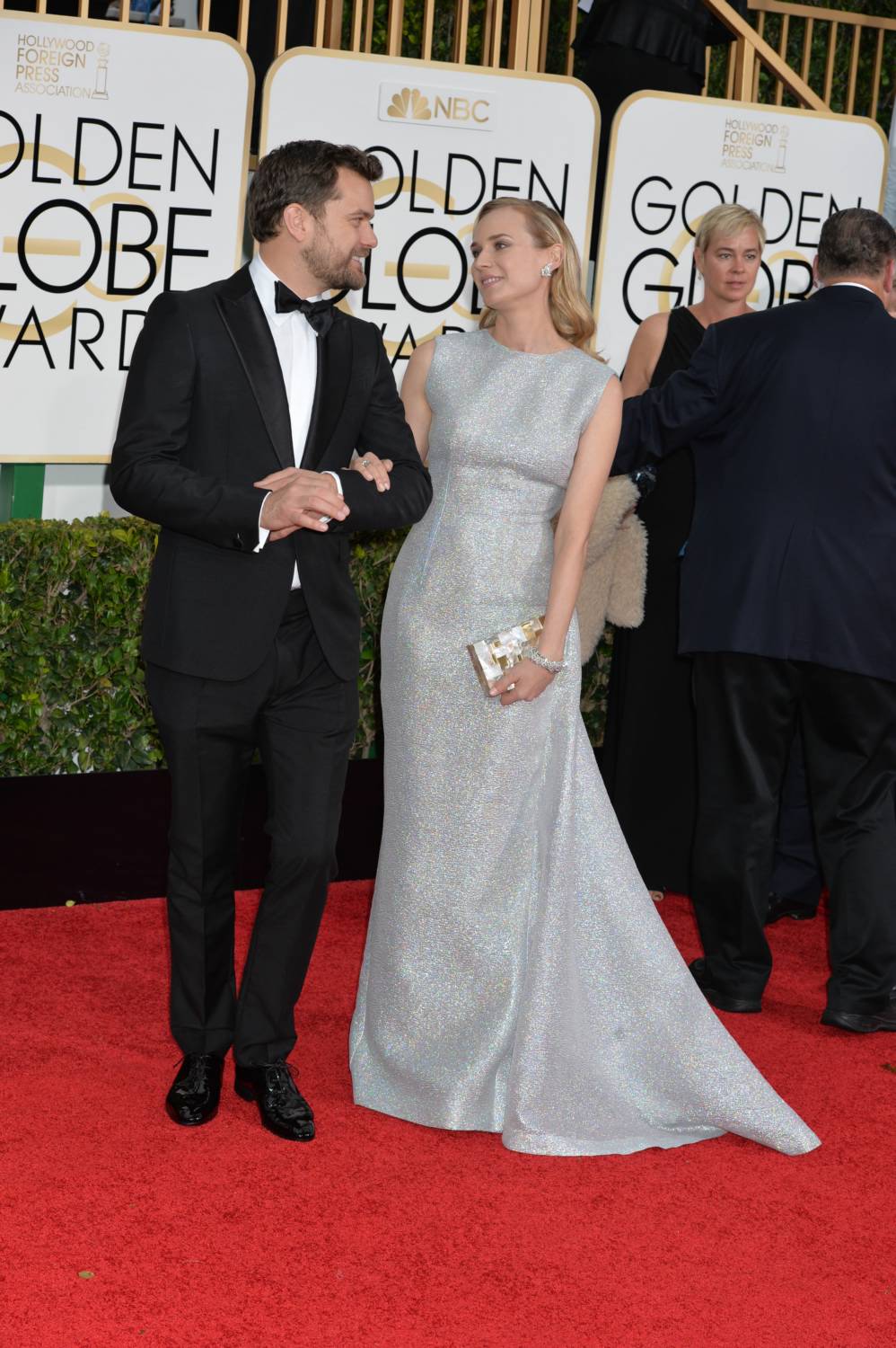 Diane Kruger and Joshua Jackson at 72nd Annual Golden Globe Awards - January 11