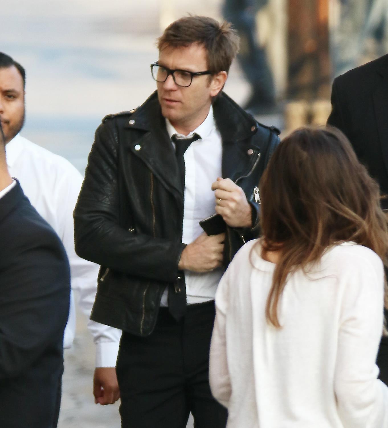 Ewan McGregor at Jimmy Kimmel Live - January 21
