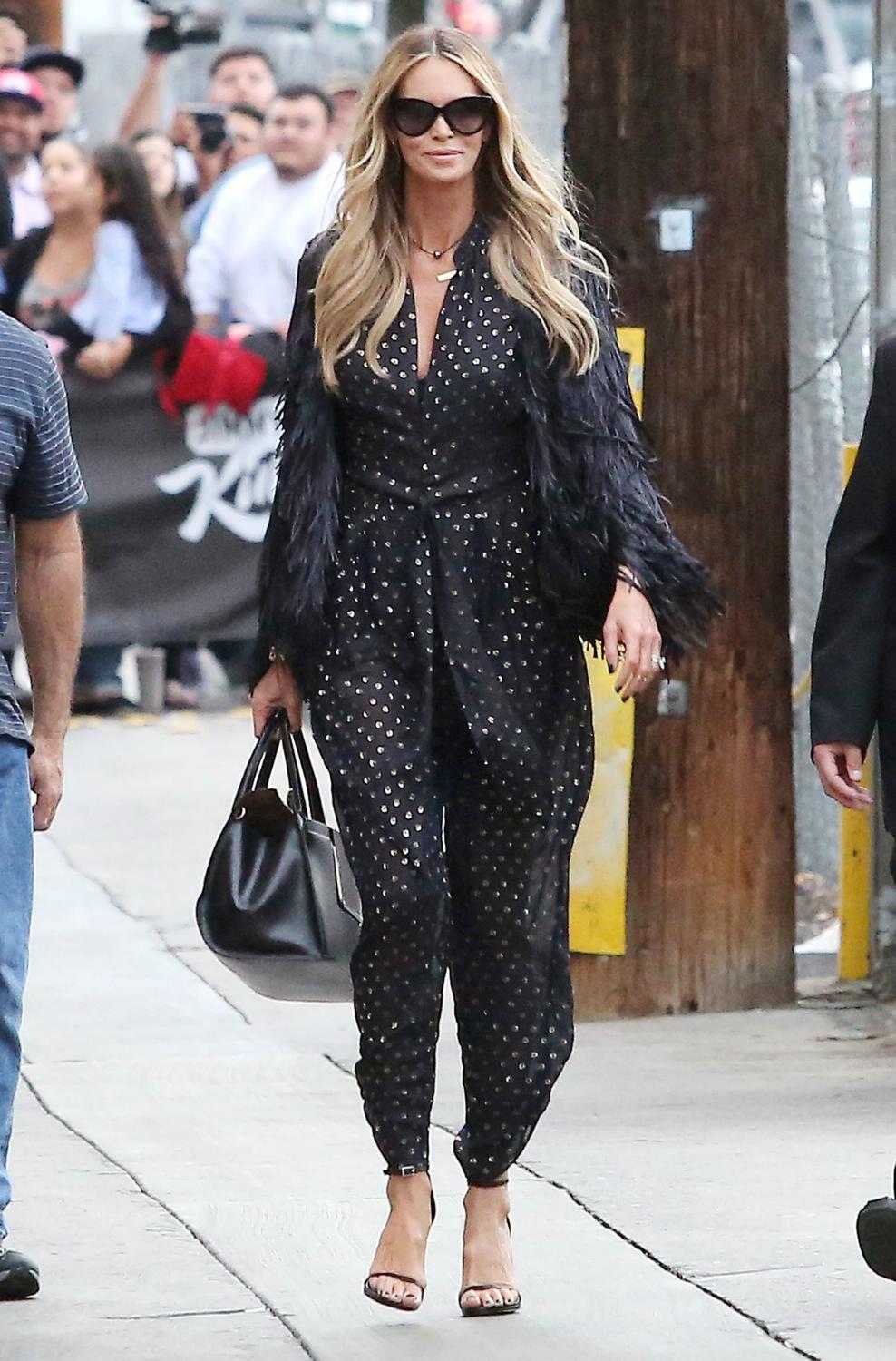 Elle Macpherson Arrives at Jimmy Kimmel Live! - January 28