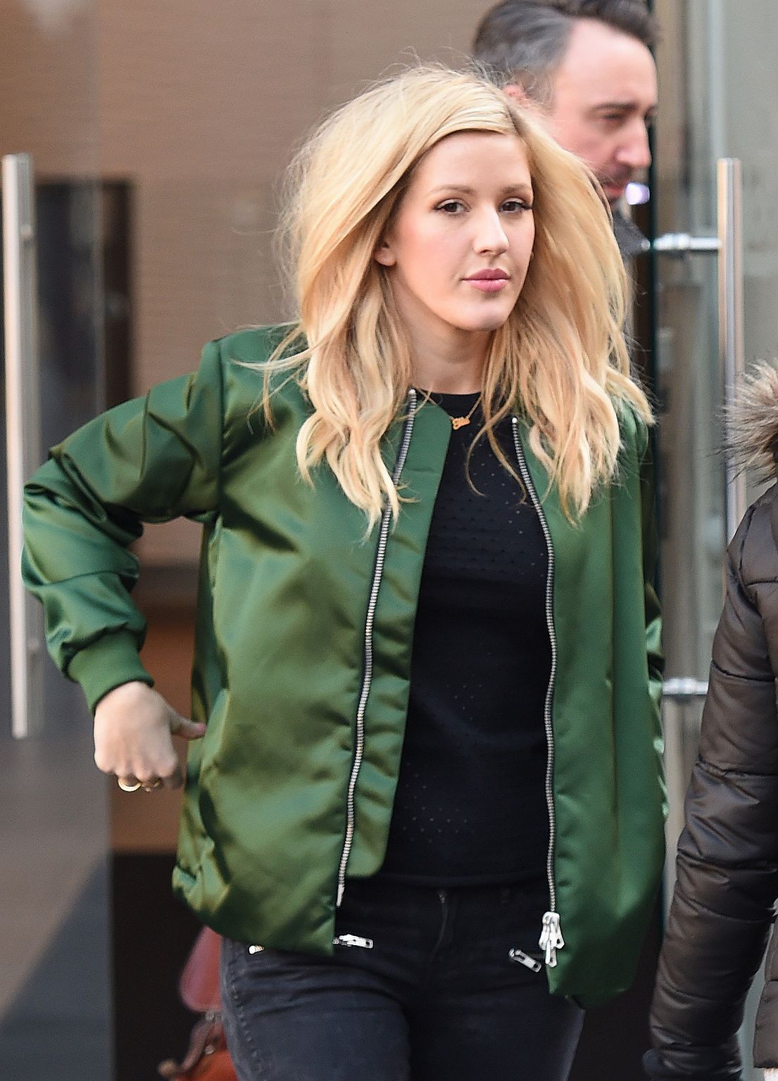 Ellie Goulding Leaves Captial FM Studio - January 20