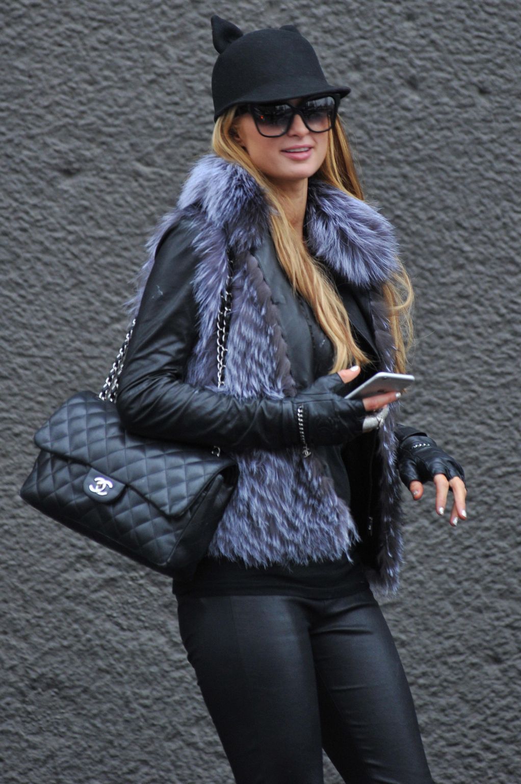 Paris Hilton and Andrea Preti in Milan - January 16
