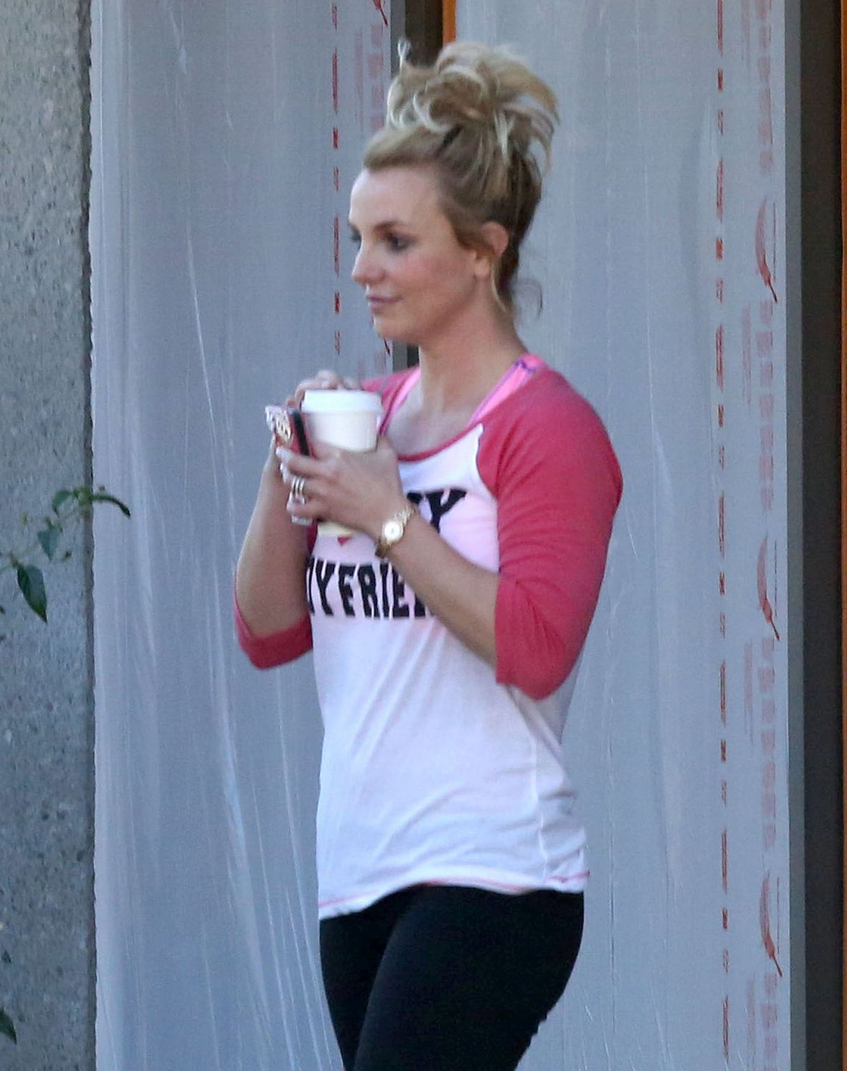 Britney Spears leaves Dance Studio - January 13