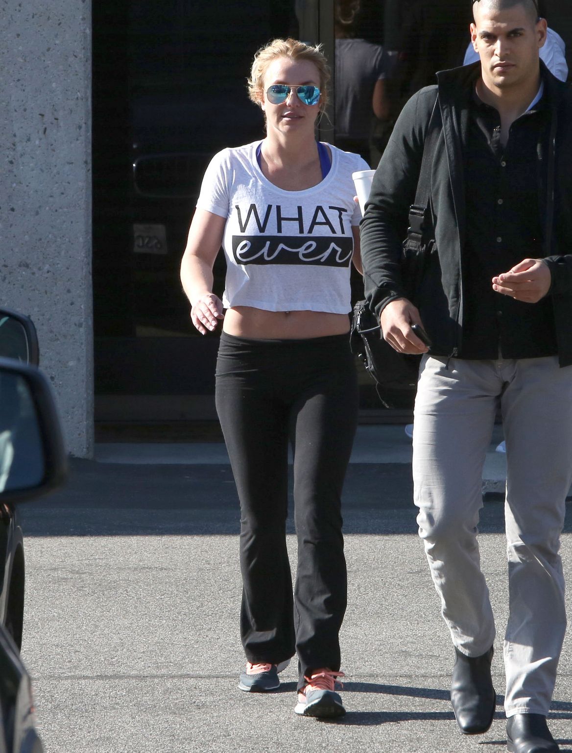 Britney Spears Leaves Dance Studio - January 8