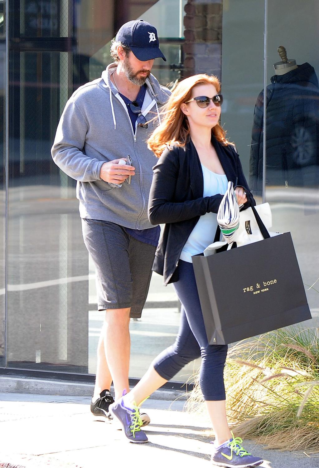 Amy Adams Shopping at Rag e Bone New York - February 6