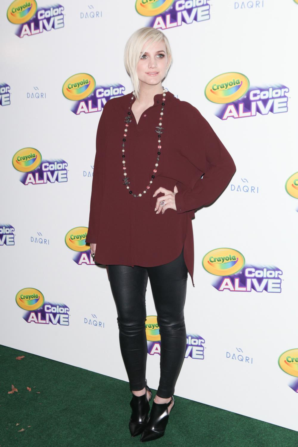 Ashlee Simpson Ross at Launch Color Alive Launch - February 5