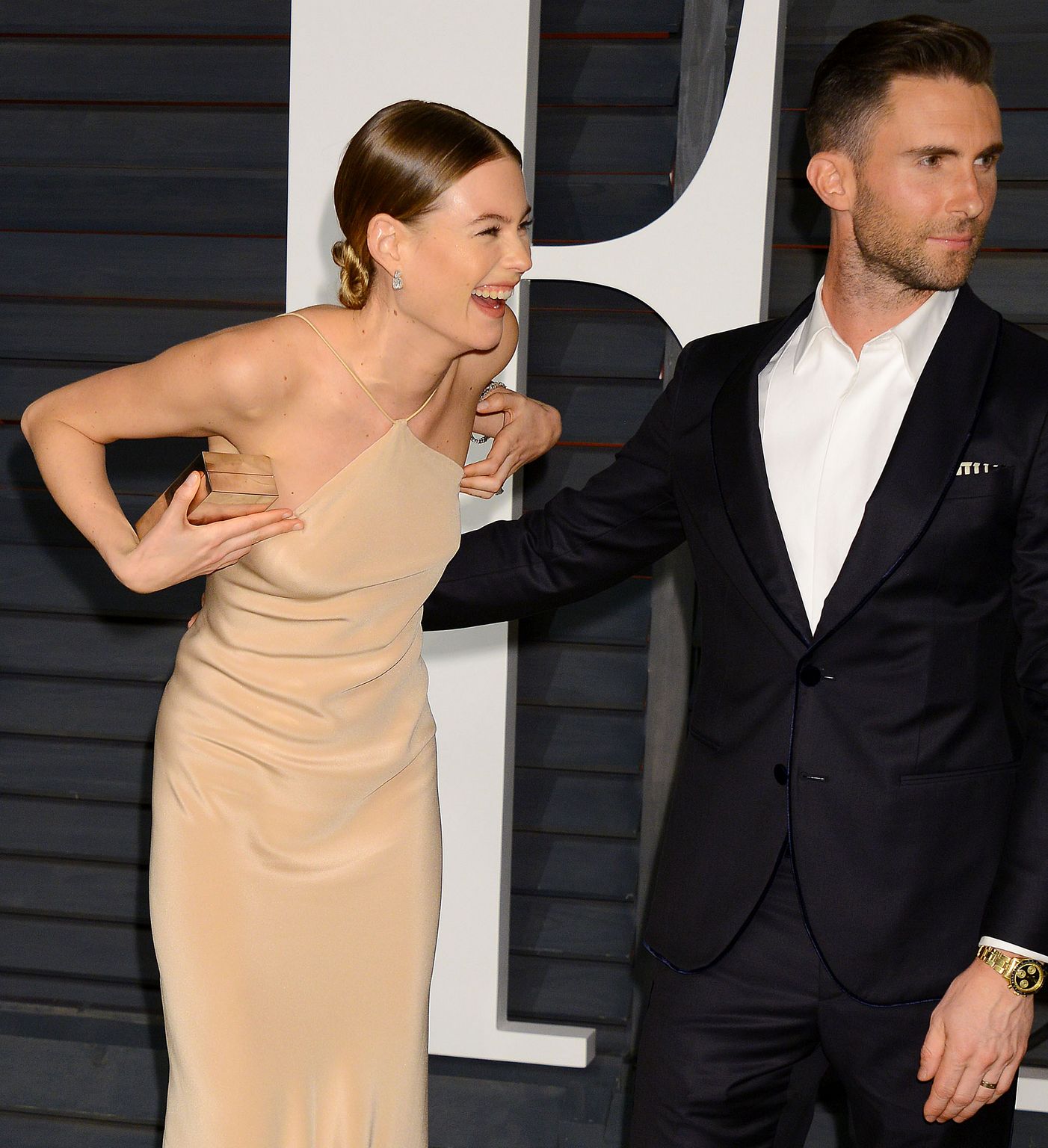 Adam Levine and Behati Prinsloo