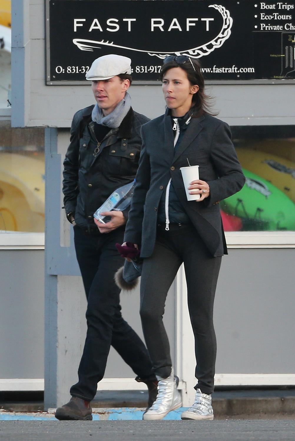 Benedict Cumberbatch and Sophie Hunter Honeymooning - Feb 19