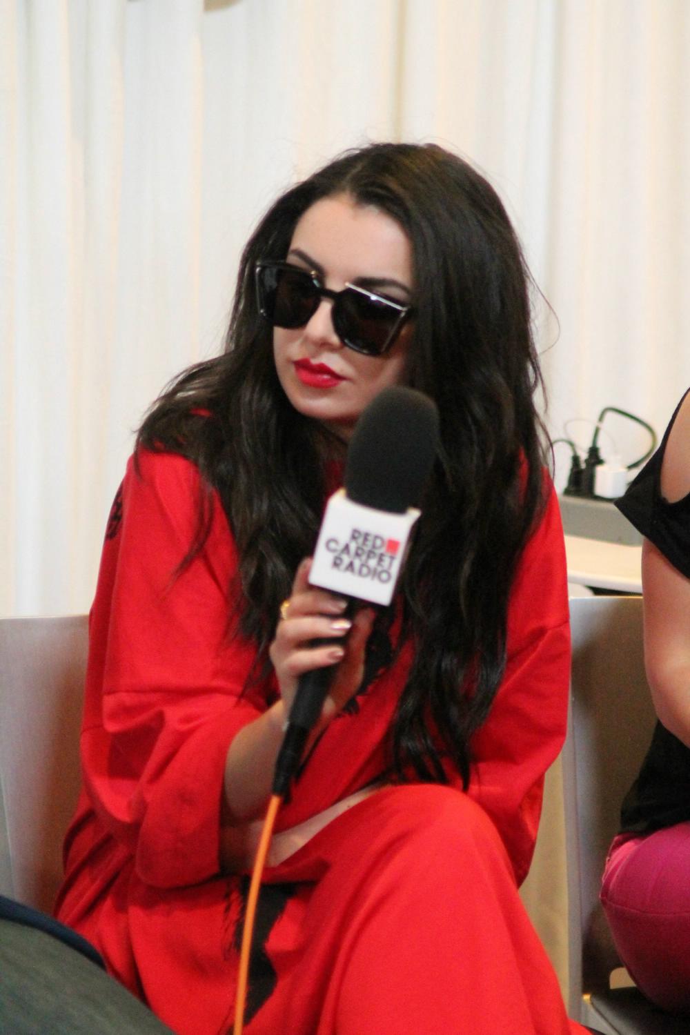 Charli XCX at Grammys Radio Row Day 2 Event - February 6
