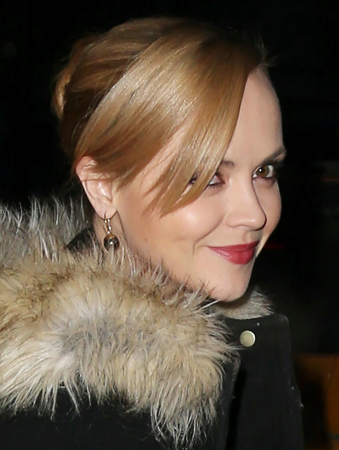 Christina Ricci at Marc Jacobs Mercedes-Benz Fashion Week Fall 2015 - February 19