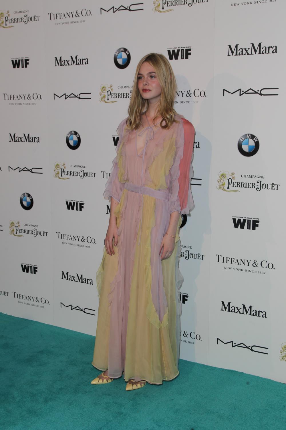 Elle Fanning attend Women In Film Pre-Oscar Cocktail Party - February 21