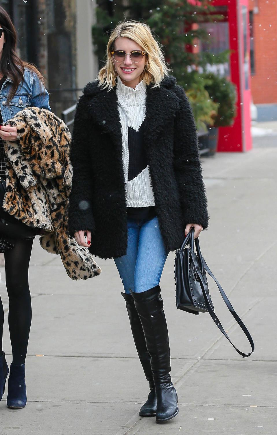 Emma Roberts In NYC - February 12