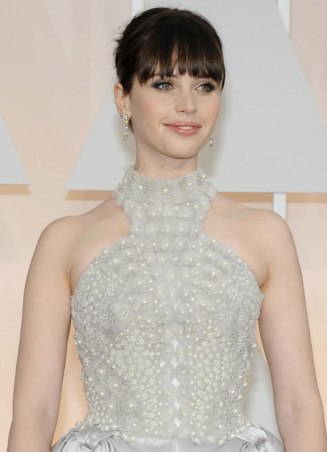 Felicity Jones and Natalie Portman at 87th Annual Academy Awards - February 22