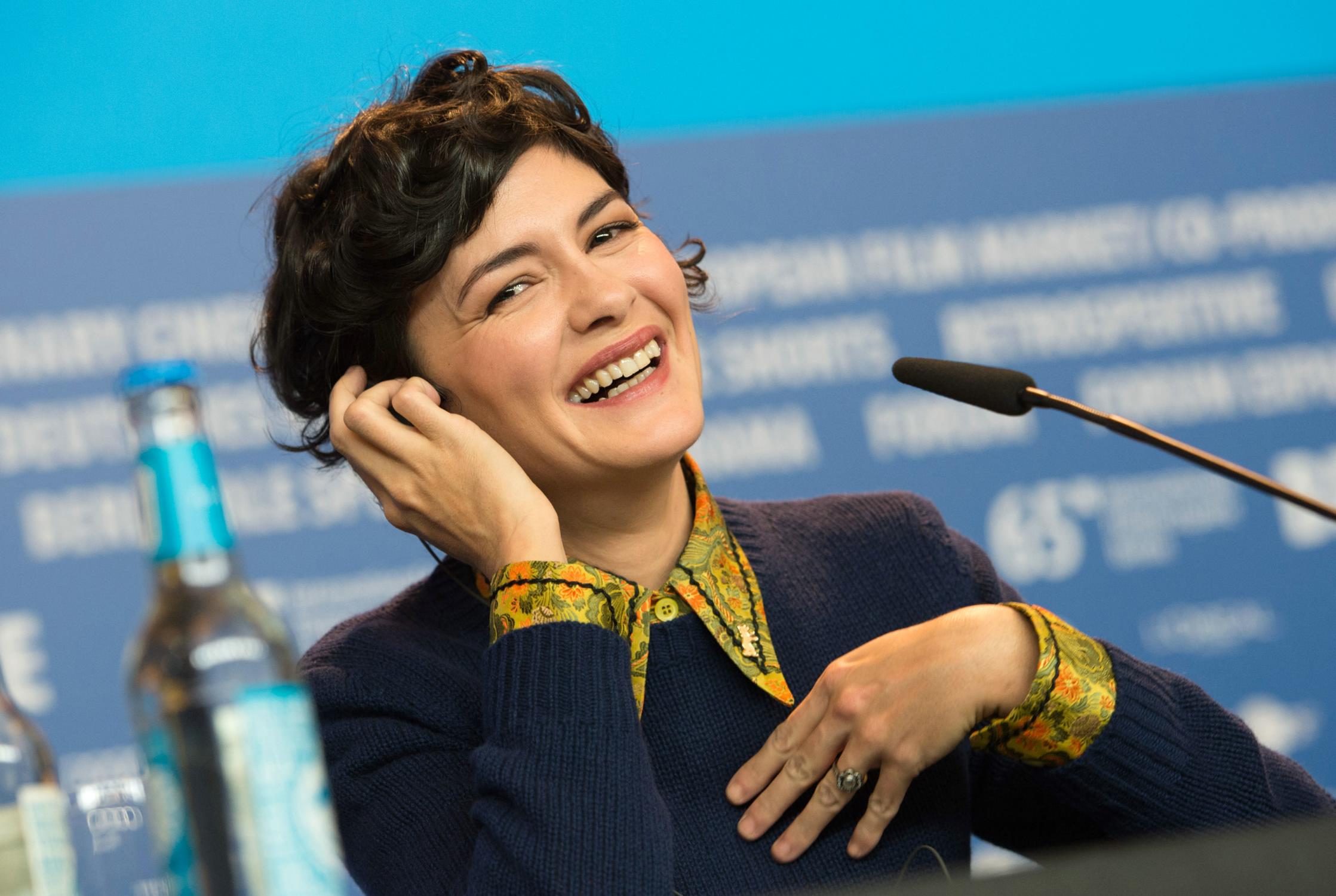 Aubrey Tautou at International Jury Press Conference at 65th Berlinale International Film Festival - February 5