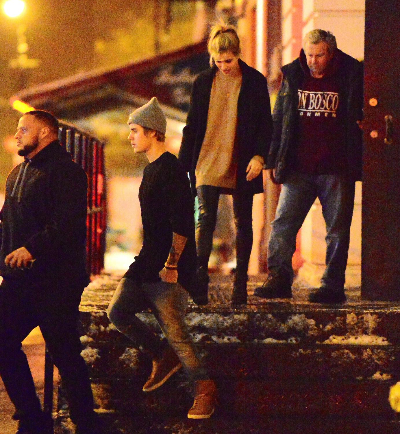 Justin Bieber Chills Out With Hailey Baldwin - February 2