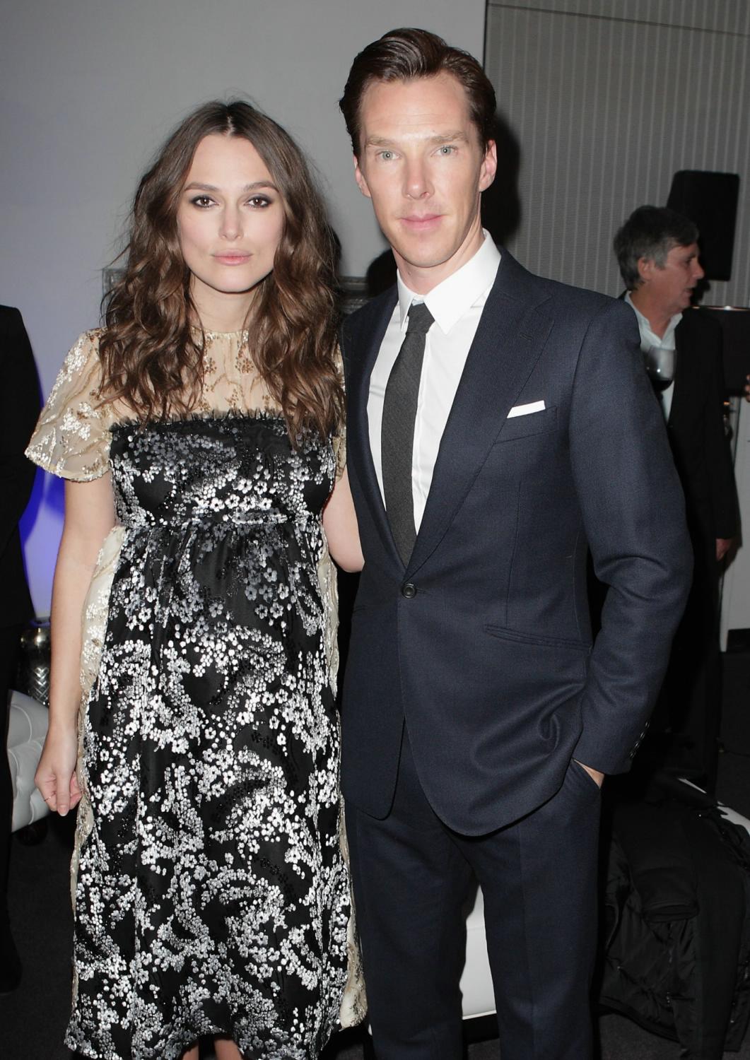 Keira Knightley & Benedict Cumberbatch Attend 'The Imitation Game' Private Reception - February 5