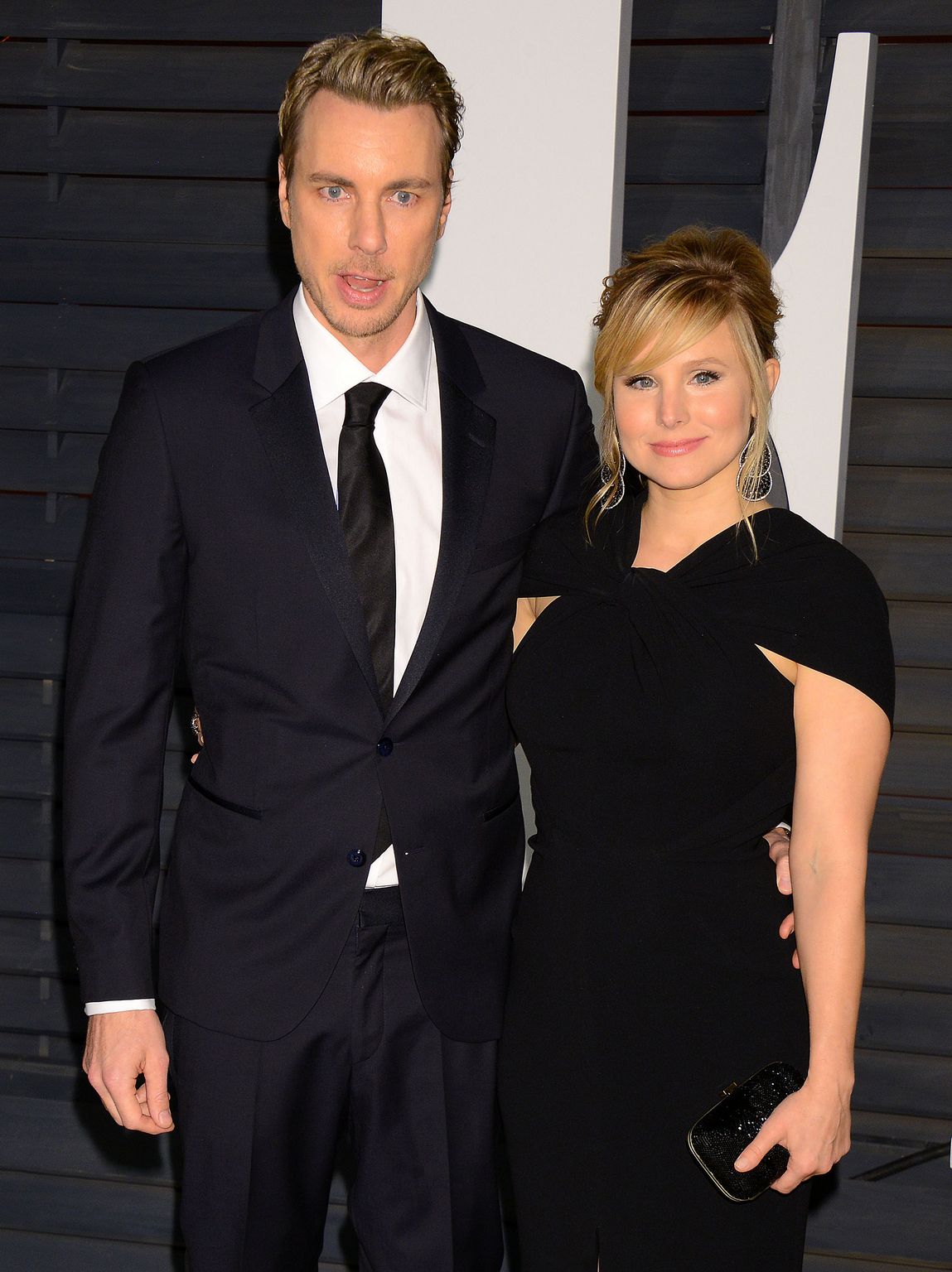 Dax Shepard and Kristen Bell At 2015 Vanity Fair Oscar Party - February 22