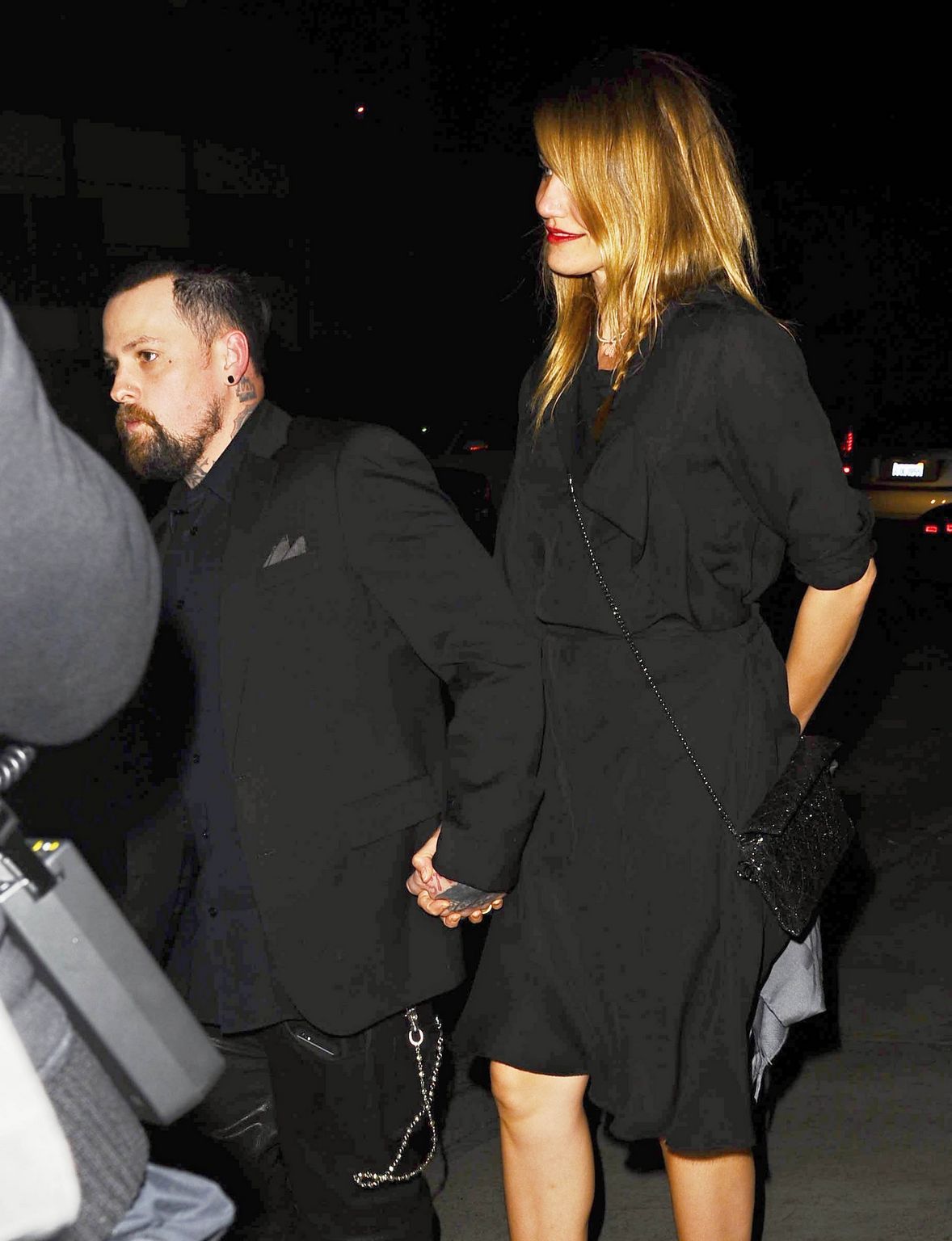Nicole Richie & Joel Madden Dine With Cameron Diaz & Benji Madden at Giorgio Baldi's - February 14