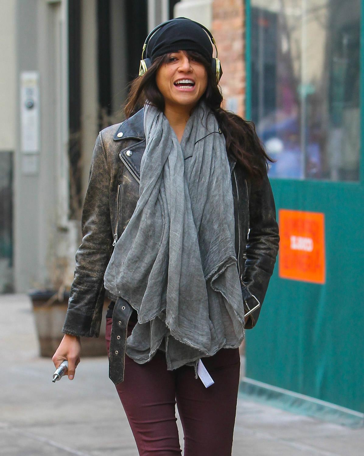 Michelle Rodriguez in New York City, New York - February 12