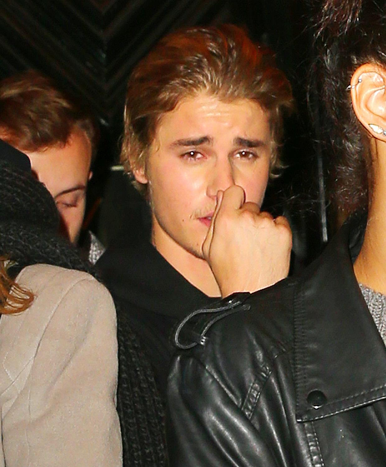 Justin Bieber and Haylie Baldwin Party at Up and Down - February 16