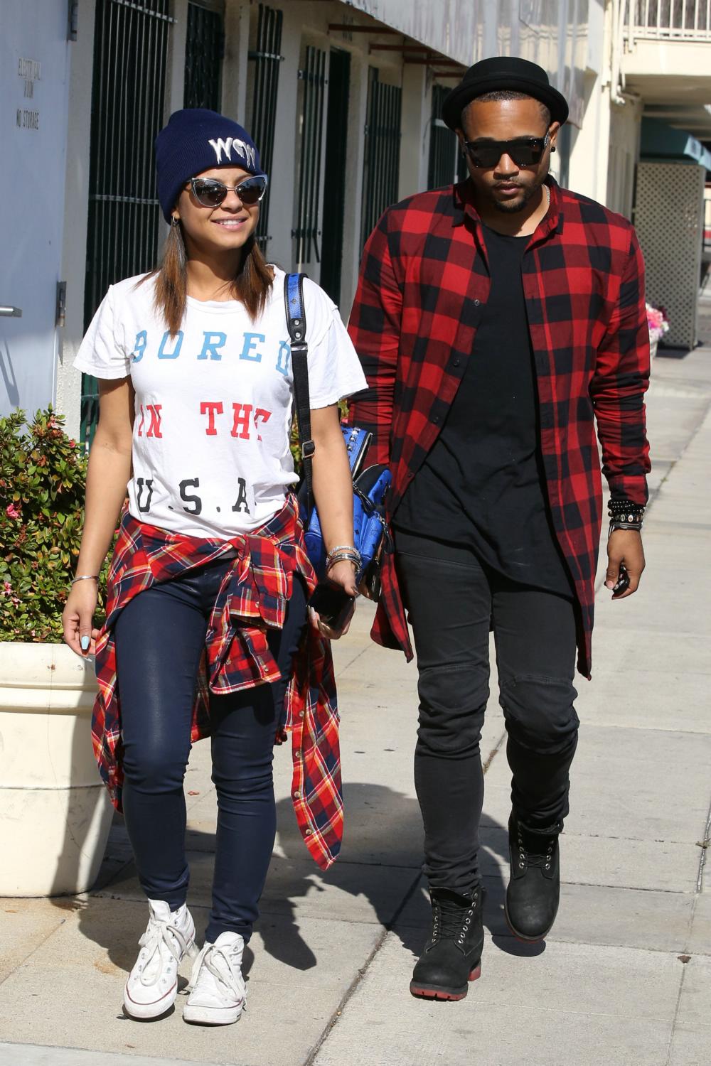 Christina Milian spotted out with her husband in LA - March 4
