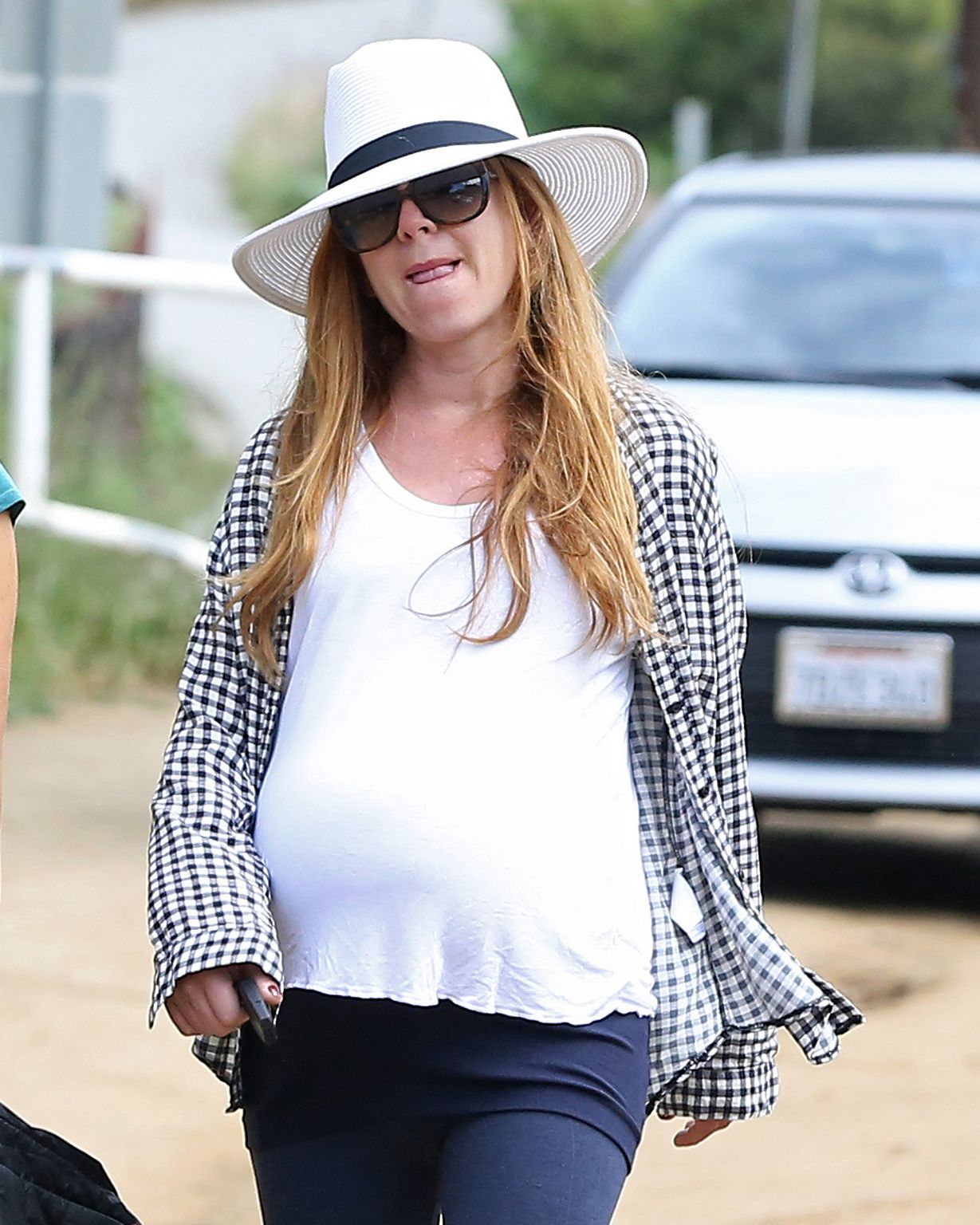 Isla Fisher Goes Hiking in Los Angeles - March 1